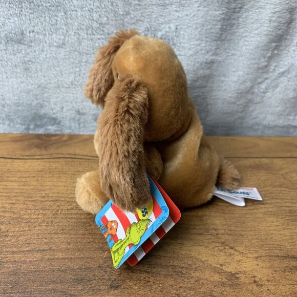 Aurora World Plush Dr. Seuss NEW MAX the Dog 5 " Stuffed Toy Beanbag NWT - Picture 4 of 6